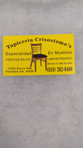 Crisostomo's Upholstery