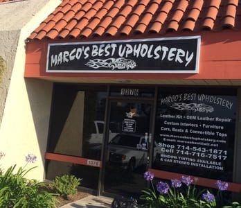 Marco’s Best Upholstery – Tapizado Premium de Muebles Modernos | Calidad y Estilo
