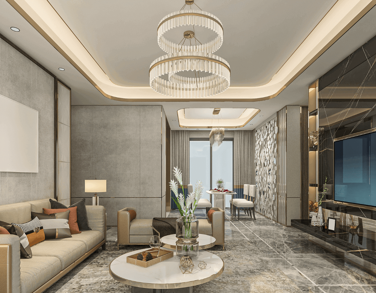 Muebles de interior modernos: diseño elegante para salas y oficinas