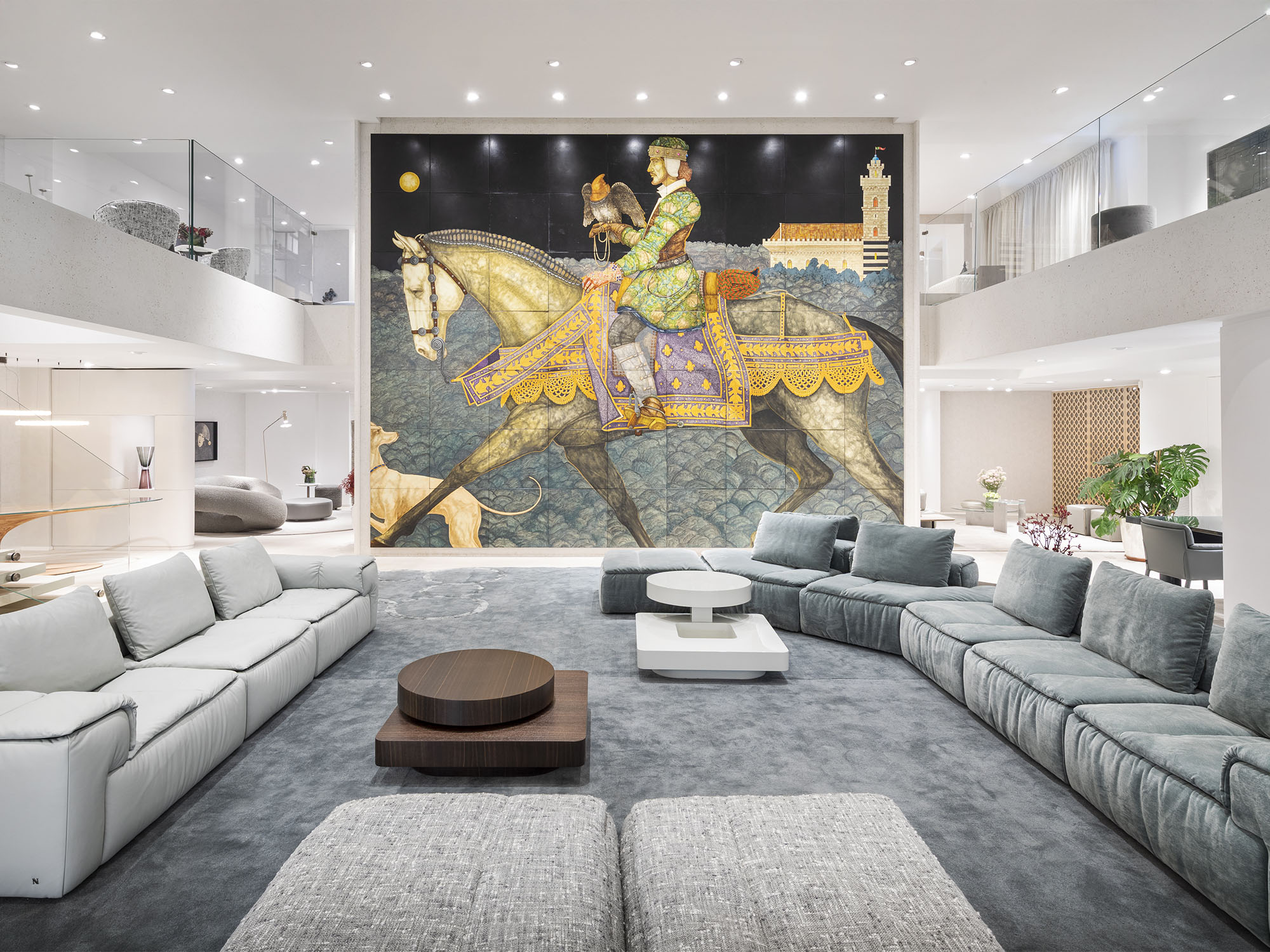 Sofá de diseño italiano de Natuzzi Italia – Elegancia y confort en tu hogar