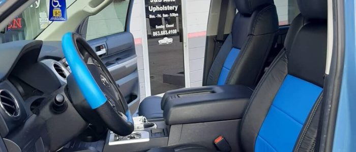 Tapicería de Cuero Personalizada – J Leather Upholstery & Auto Customs – Interior de Autos de Lujo